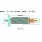 ทุ่นเลื่อยวงเดือน สำหรับ MAKTEC(มาคเทค) รุ่น MT580 , MT582 , MT583 , MT560 (เกรด A)