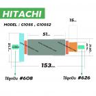 ทุ่นหินเจียร HITACHI G10SS , G10SS2 *ทุ่นแบบเต็มแรง ทนทาน ทองแดงแท้ 100%  * #VM4100208