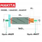 ทุ่นหินเจียร MAKITA (มากิต้า) GA4030 , GA4031 ทุ่นแบบเต็มแรง ทนทาน ทองแดงแท้ 100%  *  #4100221