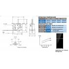 เทอร์โมสตัทตู้เย็น 2 ประตู TOSHIBA ,  MIITSUBISHI , Panasonic สำหรับตู้เย็นทั่วไป ( ประตูล่าง ) ( Thermostat )#2200088A