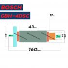 ทุ่นสว่านสกัด BOSCH รุ่น GBH-4DSC * ทุ่นแบบเต็มแรง ทนทาน ทองแดงแท้ 100%  *  #4100243