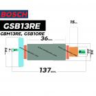 ทุ่นสว่าน BOSCH รุ่น  GBM13RE, GSB10RE, GSB13RE ( ใช้ตัวเดียวกัน )  * ทุ่นแบบเต็มแรง ทนทาน ทองแดงแท้ 100%  * #410121